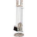 Dagan Floral Design Fireplace Tool Set, Floral - 5 Piece 5818FL